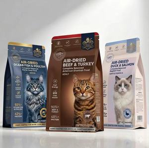 Hittebestendige, vochtbestendige, geurbestendige vacuümzakken met zijvouw voor honden- en kattenvoer, van voedselveilige kwaliteit, mylar zakken. - Product Image 1