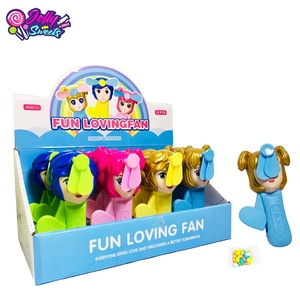 JollySweets Candy Toy Hand Driven Boys and Girls Fan Colores brillantes Juguete de plástico de buena calidad - Product Image 2