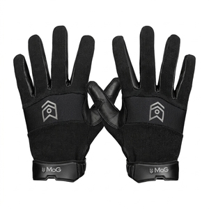 Guantes Tácticos de Cuero Resistentes a Cortes para Hombre, Transpirables, Compatibles con Pantalla Táctil, Ligeros, con Protección de Nudillos, para Patrulla - Product Image 2