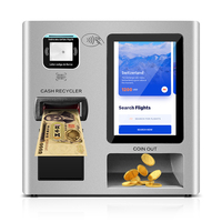 Terminal Kios Pembayaran POS Layar Sentuh Android 10.1 Inci untuk Restoran/Kedai Kopi, Pembaca Barcode, SDK, Casing Logam, 4GB