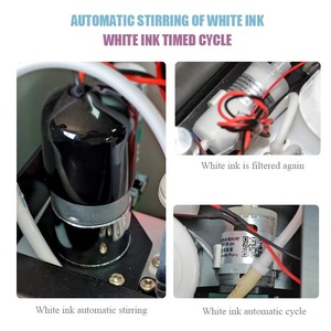 Imprimante DTF à encre blanche A3 avec système de circulation automatique Xp600, machine de transfert thermique pour impression sur t-shirts, état neuf - Product Image 5