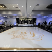 Prix d'usine, sol de danse auto-adhésif en vinyle pour mariage, intérieur/extérieur, événements festifs