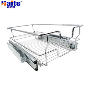 Multi-Function Pull Out Baskets Wire Storage Drawers Kitchen Basket