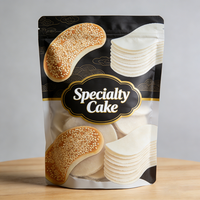 Sachets refermables en feuille d'aluminium de conception personnalisée, faible MOQ, avec fermeture éclair, étanches aux odeurs, pour l'emballage alimentaire de lait, de gelée, de collations, de bonbons, de biscuits