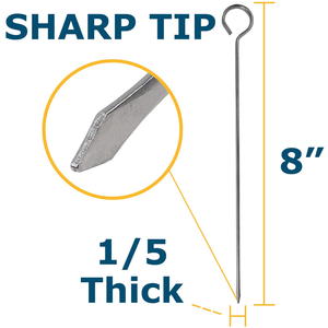 Hot Sell Stainless Steel Sewing Loop Turner Hook for Turning Fabric Tubes Straps Belts Strips for Handmade <b>DIY</b> Sewing Tools - Product Image 2