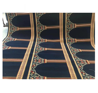Tapis de Prière Islamique Tissé Wilton, en Rouleau Personnalisé, Lavable, pour Mur ou Sol, Moquette de Mosquée, Utilisation Extérieure Intérieure, Fournisseur Direct de Chine