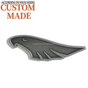 中国工厂批发在线独特散装公司企业学校标志安全软硬质量别针金属定制徽章 - Product Image 4