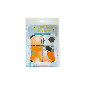 Cortina de Lluvia Decorativa con Temática de Fútbol Español para Fiestas de Cumpleaños - Product Image 5