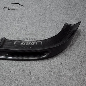 Alerón Inferior de Fibra de Carbono Estilo V, Divisor de Parachoques Delantero para Mercedes Benz W204 C63, Kit de Carrocería - Product Image 6