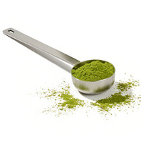 Ensemble de cuillères doseuses en acier inoxydable, lavable au lave-vaisselle, avec trou de suspension, poignée ergonomique, logo personnalisé pour la cuisine, cuillère à matcha