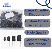 Inducteurs de noyau de ferrite de puissance d'insertion directe 9*12 en forme de I 10 22 33 47 68 100 150 220UH 2.2MH bobines vente directe d'usine