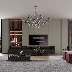 Mueble de TV Flotante, Diseño Moderno Suspendido para Ahorrar Espacio, Sistemas de Organización de Medios para Sala de Estar - Product Image 4