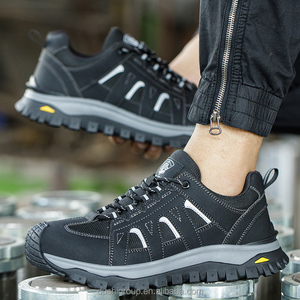 Zapatos de <span class=keywords><strong>Seguridad</strong></span> para <span class=keywords><strong>Hombre</strong></span> Personalizados, Impermeables y Antideslizantes, Calzado de Montaña Moderno para Exteriores, Zapatos de Trabajo con Suela de Goma de Alta Calidad - Product Image 3