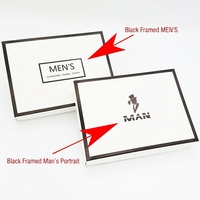 Cajas de Regalo Plegables de Papel con Tapa Blanca y Negra en Stock, Cajas de Embalaje para Ropa Interior Masculina, Personalizables al por Mayor