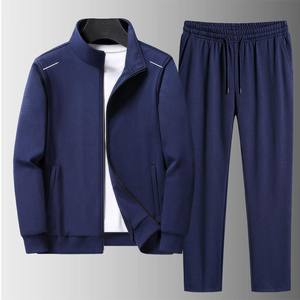 Chándal personalizado de nailon liso para hombre, ropa de otoño, chándal para hombre, chaqueta de entrenamiento a prueba de viento, chaquetas cortavientos - Product Image 5