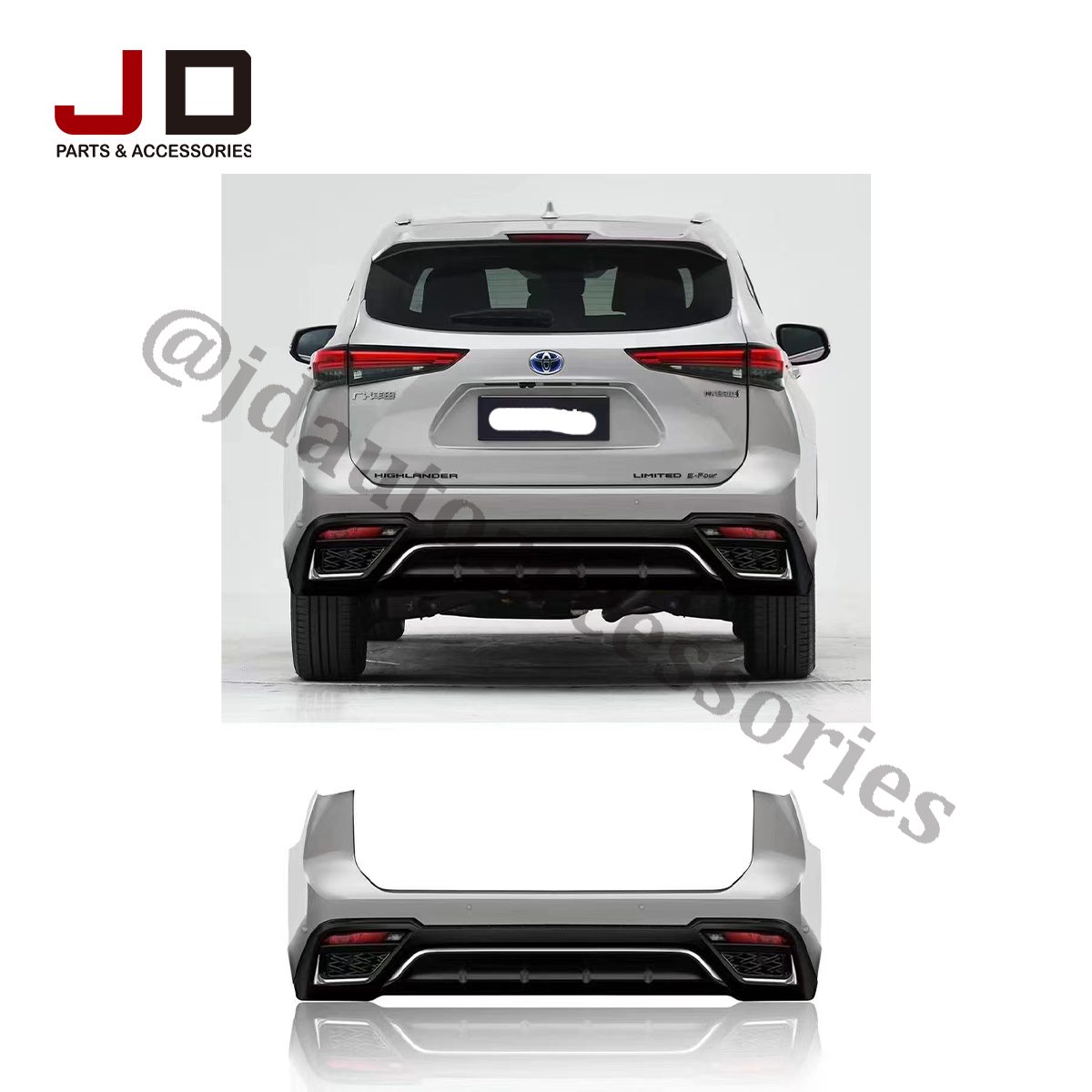 highlander front bumper