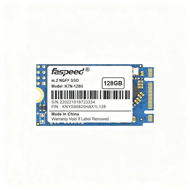 FASPEED Super Stable Internal 3D NAND TLC SATA III SSD | M.2 2242 | 128GB-512GB | 550MB/s Read/420MB/s Write | 3-Year Warranty |