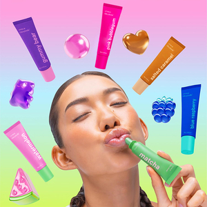 Balsamo Labbra Vegano Nutriente al Sapore di Frutta con Logo Privato Tubo Rosa Lunga Durata Idratante 10g - Product Image 3