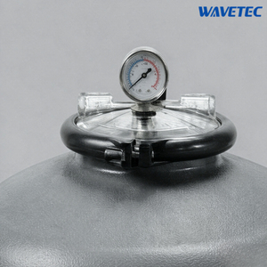 Système de filtration d'eau de piscine WAVETEC avec filtre à sable à montage latéral et pompe à valve multi-ports pour piscine - Product Image 2