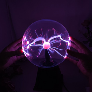 Ma Thuật Tĩnh Điện Ion Sphere Plasma Tĩnh Điện Bóng Với Cảm Ứng Âm Thanh Nhạy Cảm Điều Khiển Cho Quà Tặng - Product Image 5