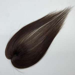 도매 하이 퀄리티 여성 화이트 전체 인도 레미 헤어 가발 토퍼 패치 헤어 증가 가발 - Product Image 5