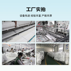 ผ้าขนหนูปักลายผ้าฝ้ายแท้ 34x75 ซม. รูปทรงสี่เหลี่ยมผืนผ้า สีขาว สีเบจ สีฟ้าพีค็อก สีเทาเจนเทิลแมน ป้องกันการแพ้ ผ้าขนหนูสำหรับแจก - Product Image 1