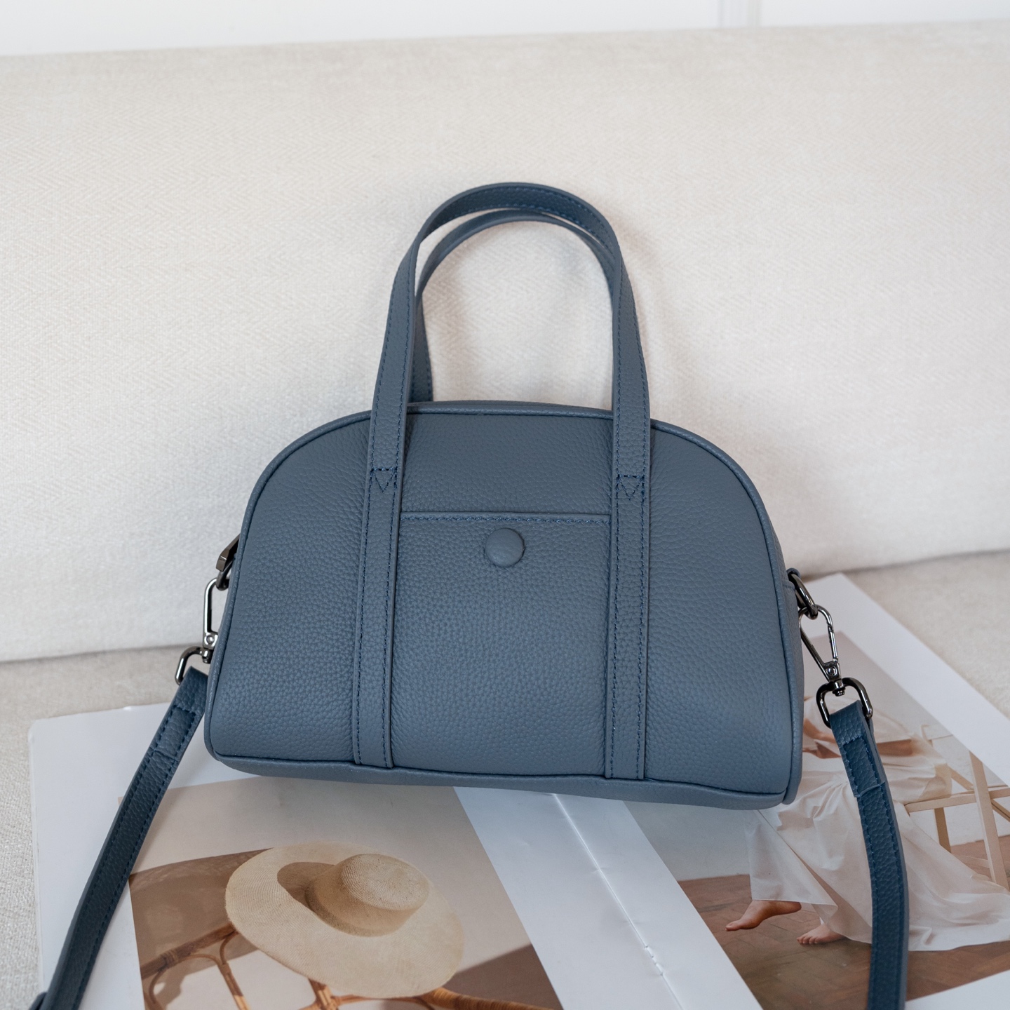 Grayish blue