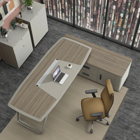 Meubles de bureau du directeur général Nouveaux modèles de tables de bureau Bureau en mélamine Meubles JUOU