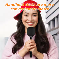 Microphone Lavalier Sans Fil Portable avec Conception en Bâton pour Interviews et Reportages Extérieurs Connecteur Type C