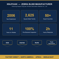 Kain Blackout Zebra Putih Modern Anti-statis Kecerahan Tinggi Poliester Lapis Ganda Tekstil Tirai Gulung Pesanan Grosir