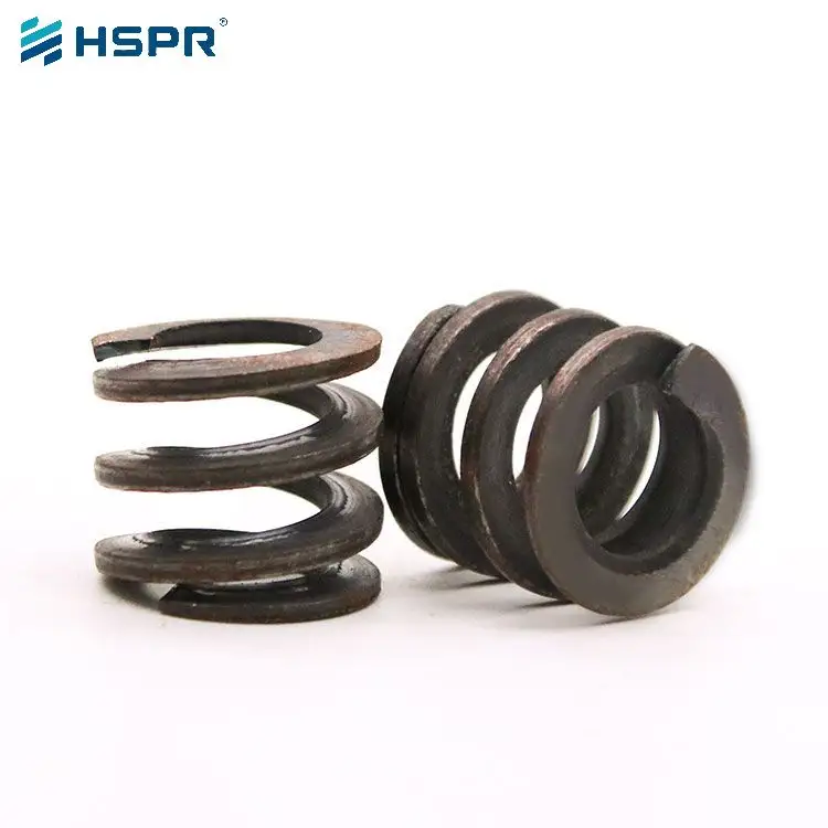 Spring Manufacturer Custom Carbon Steel Flat wire Vibrating Mubea Disc Compression Springs