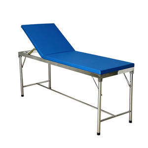 Cama de Examen Hospitalaria de Acero Inoxidable Clase I, Cama de Diagnóstico Médico con 1 Año de Garantía - Product Image 2