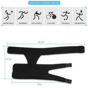 Envoltura de compresión de cadera para muslo, abrazadera de cadera para mujer, soporte de cadera, manga de compresión de muslo con paquete frío caliente - Product Image 4