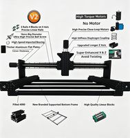 Machine de gravure sur bois CNC complète Black 1510 QueenAnt PRO 1610 avec vis à billes, routeurs CNC pour le bois