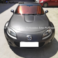 Capot en fibre de carbone mat de style OEM pour Mazda MX5 NC 2005-2014, couvre-moteur