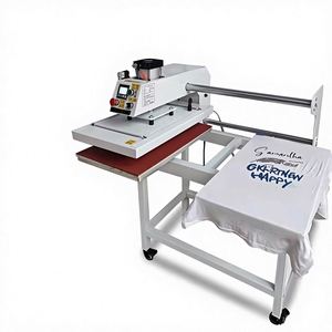 Flat Ironing Heat Press Machine Pneumatic Double Station Termopressa Heat Press Machine for T-shirts Printing lowest price t-shi - Product Image 5