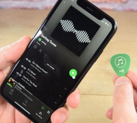 Album Lagu NFC dengan Chip NTAG213 13.56 MHz PVC Mini CD Tap-to-Play Kartu Bisnis Musik Fungsi Pembayaran Magnet Kulkas