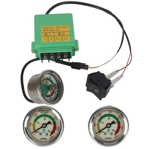 Contrôleur de pompe à air haute pression, jauge analogique 0-40Mpa avec contact électrique pour système de réglage de la pression - Product Image 2