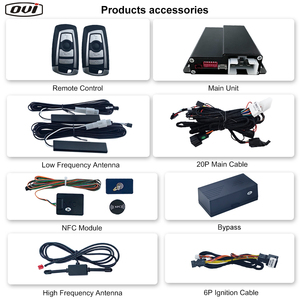 Démarrage à distance PKE entrée sans clé système de démarrage et d'arrêt du moteur système d'alarme de voiture sécurité pour <span class=keywords><strong>BMW</strong></span> X1 E84 F48 voiture antivol - Product Image 3