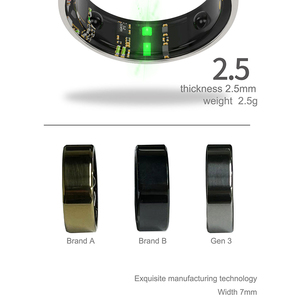 Nhà Máy Trực Tiếp Thông Minh Sức Khỏe Nhẫn Oxy Trong Máu Nhịp Tim Và Giấc Ngủ Giám Sát Nhiệt Độ Cơ Thể Phát Hiện Thông Minh Vòng - Product Image 3