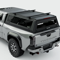 XINYI Expédition Rapide – Coque de Camper Tout-Terrain 4x4 en Aluminium Sans Perçage avec Fenêtre à Verrouillage pour Tacoma F150 RAM Topper