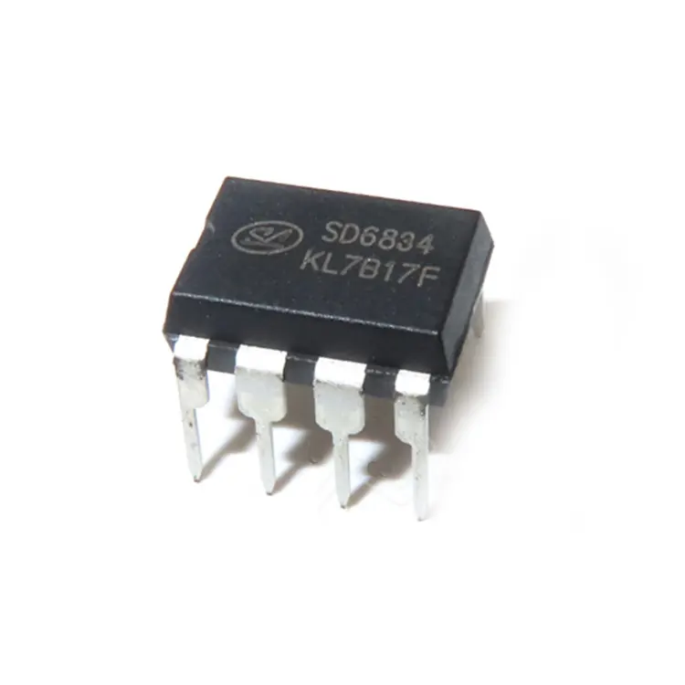 Nieuwe Originele Sd6834 Dip-8 AC-DC Regelaars Ic Chip Sd6834