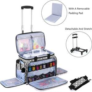 กระเป๋าใส่จักรเย็บผ้าแบบมีหลายช่อง ผลิตโดยผู้ผลิตในจีน ตัวอย่างสินค้าฟรี จากผู้จัดจำหน่ายมืออาชีพในจีน - Product Image 4