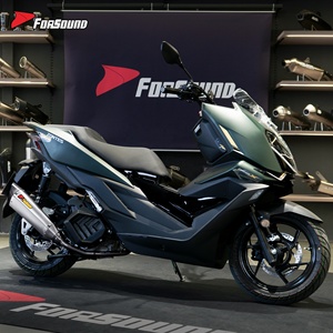 Sistema de Escape para Motocicleta de Acero Inoxidable con Coloración de Llama para Scooter <span class=keywords><strong>Zontes</strong></span> <span class=keywords><strong>Moto</strong></span> 150X, Precio de Fábrica al por Mayor de Forsound - Product Image 2