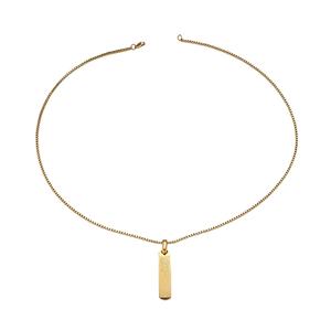 Rectangular Arabic Islam Muslim Waterproof Stainless Steel Fashion Jewelry <b>Necklaces</b> <b>for</b> <b>Men</b> Women Wholesale 2025 - Product Image 5