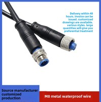 Conector de Audio DIN GJQ 100V 4P Macho/Hembra, Conector Circular de 3-8 Pines Adicionales, Material de Contacto de Latón de 2A