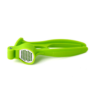 Garlic Press Plastic Kitchen Gadget Multi Function Green And Magenta Color Hand Wash Only - Product Image 5