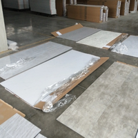 Le plastique de panneau de mur de PVC de largeur du poids léger 60cm profile la série de Tuile-regard imperméable