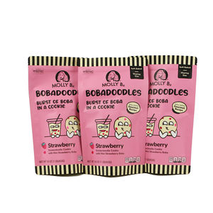 Özel baskılı plastik Mylar folyo çanta kakao tozu aperatif kese enerji ambalaj ayakta duran torba - Product Image 1