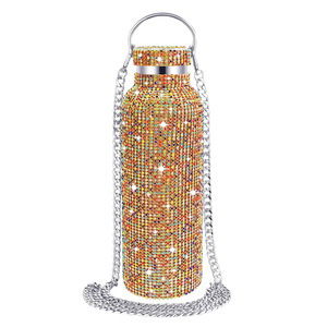 Meilleure vente 500ml strass isolé <span class=keywords><strong>Thermos</strong></span> gobelet Bling fiole à vide <span class=keywords><strong>bouteille</strong></span> d'eau avec cintre <span class=keywords><strong>meilleur</strong></span> cadeau pour fille - Product Image 6